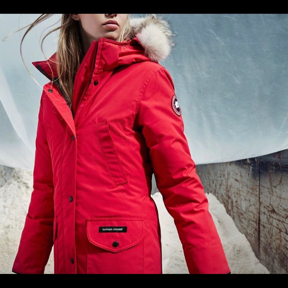 Red canada Goose jacket